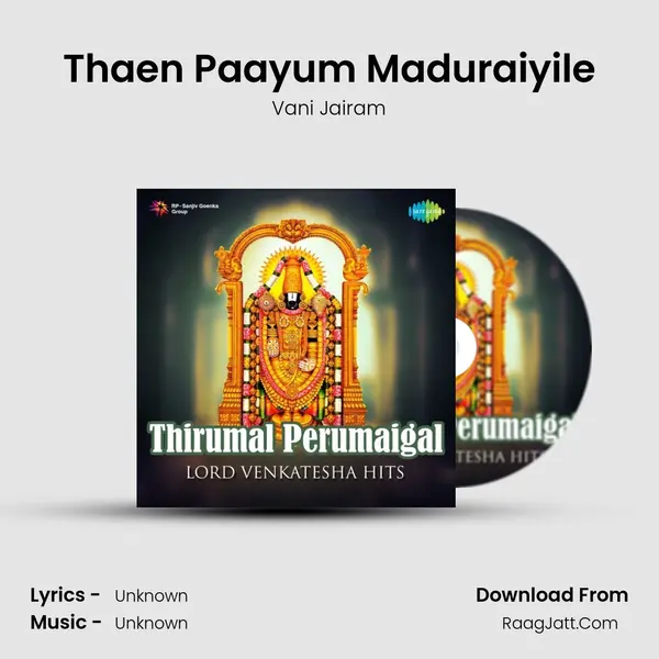 Thaen Paayum Maduraiyile MP3 Song by Vani Jairam Cover