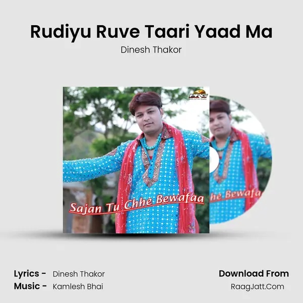 Rudiyu Ruve Taari Yaad Ma MP3 Song by Dinesh Thakor Cover