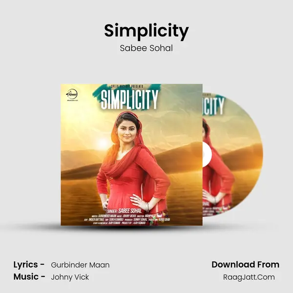 Simplicity MP3 Song by Sabee Sohal Cover