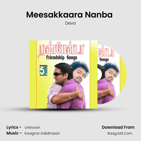 Meesakkaara Nanba (From "Natpukkaga") Cover
