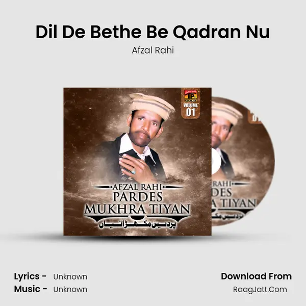 Dil De Bethe Be Qadran Nu MP3 Song by Afzal Rahi Cover