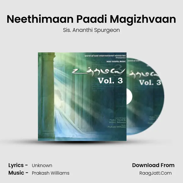 Neethimaan Paadi Magizhvaan MP3 Song by Sis. Ananthi Spurgeon Cover