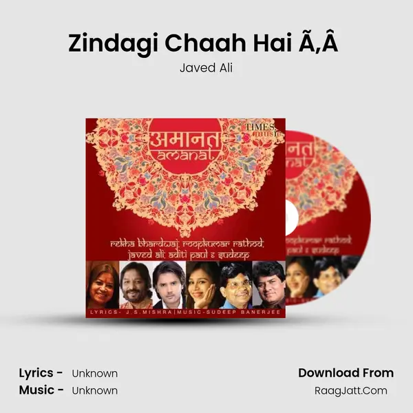 Zindagi Chaah Hai  Cover