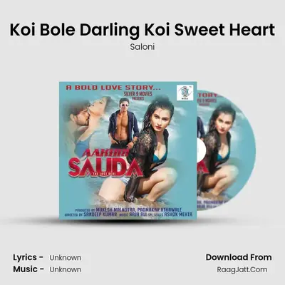 Koi Bole Darling Koi Sweet Heart MP3 Song by Saloni Cover