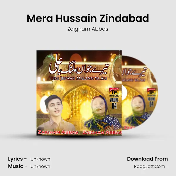 Mera Hussain Zindabad MP3 Song by Zaigham Abbas Cover