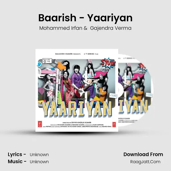Baarish - Yaariyan MP3 Song by Mohammed Irfan Cover