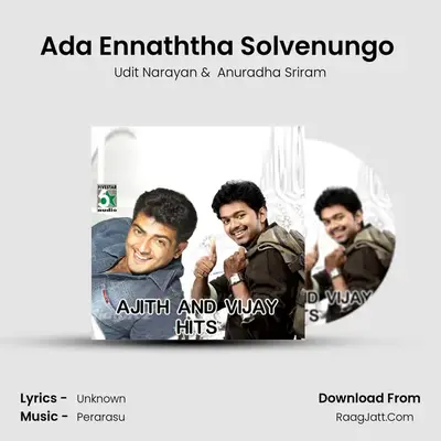 Ada Ennaththa Solvenungo (From "Sivakasi") Cover