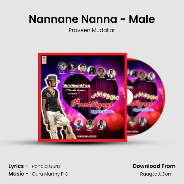 Nannane Nanna - Male MP3 Song by Praveen Mudaliar Cover