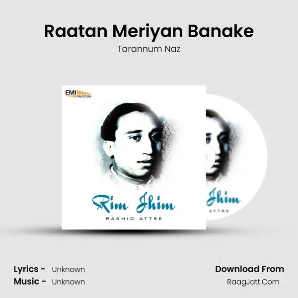 Raatan Meriyan Banake MP3 Song by Tarannum Naz Cover