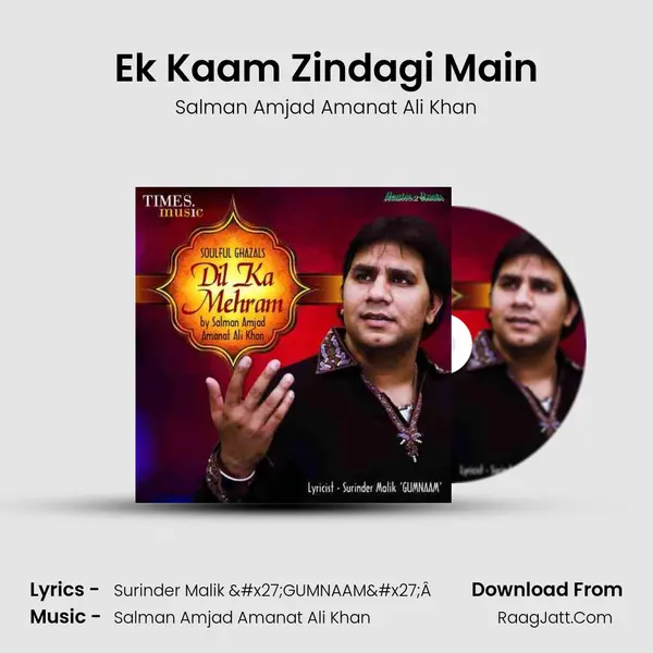 Ek Kaam Zindagi Main MP3 Song by Salman Amjad Amanat Ali Khan Cover