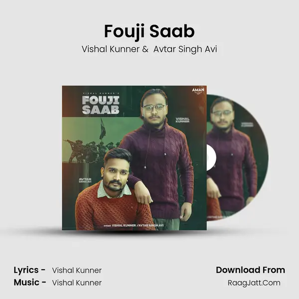 Fouji Saab MP3 Song by Vishal Kunner Cover