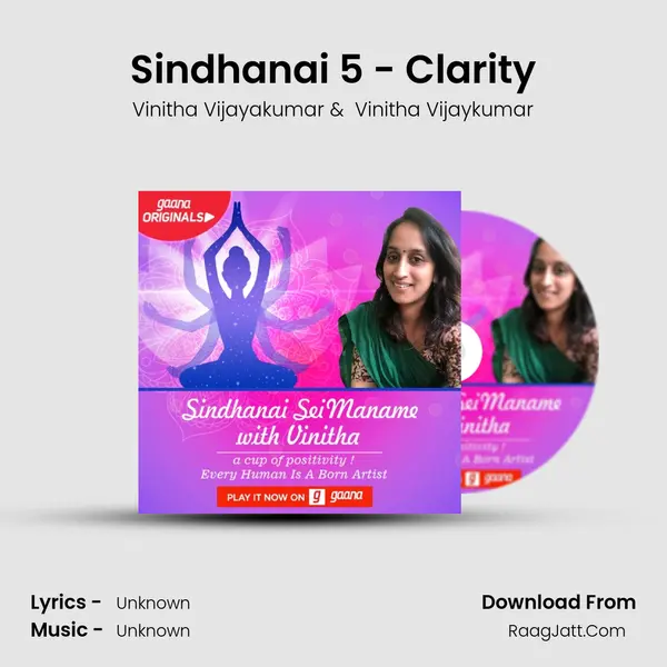 Sindhanai 5 - Clarity MP3 Song by Vinitha Vijayakumar Cover