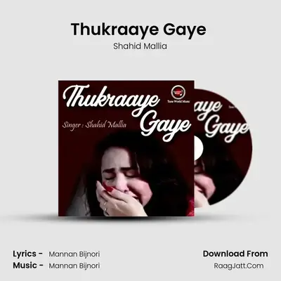 Thukraaye Gaye (Male Version) MP3 Song by Shahid Mallia Cover
