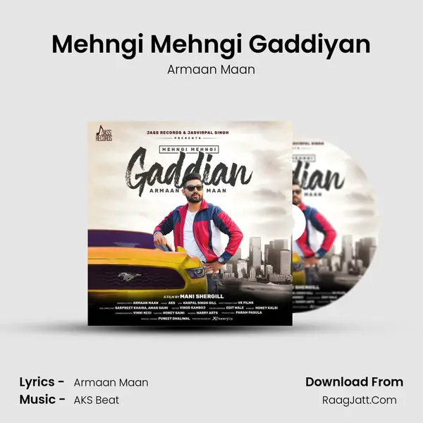Mehngi Mehngi Gaddiyan MP3 Song by Armaan Maan Cover