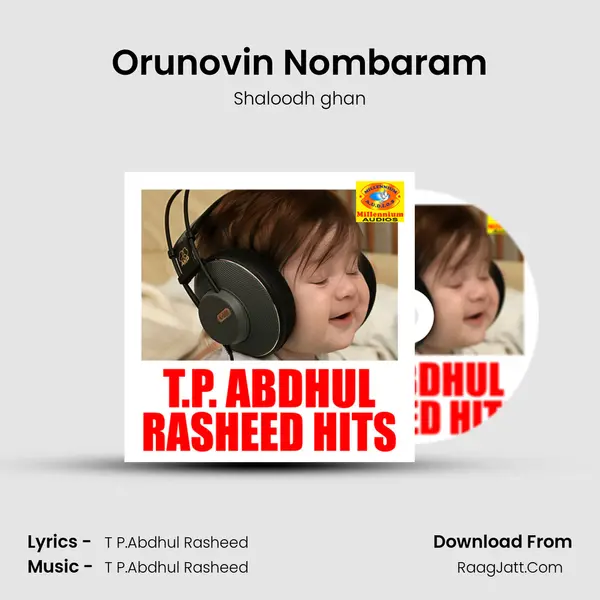 Orunovin Nombaram MP3 Song by Shaloodh ghan Cover
