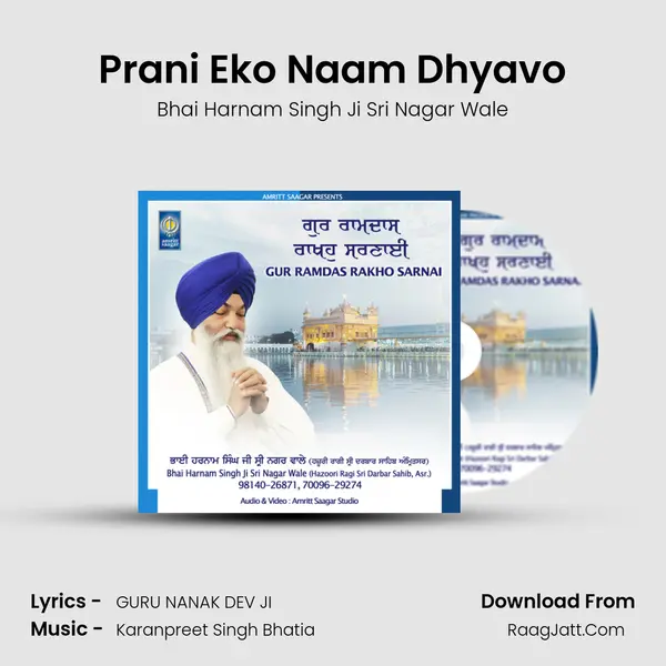 Prani Eko Naam Dhyavo MP3 Song by Bhai Harnam Singh Ji Sri Nagar Wale Cover