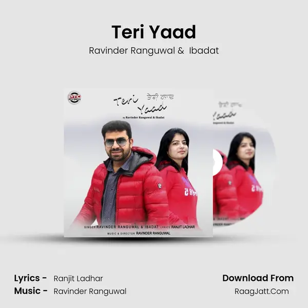 Teri Yaad MP3 Song by Ravinder Ranguwal Cover
