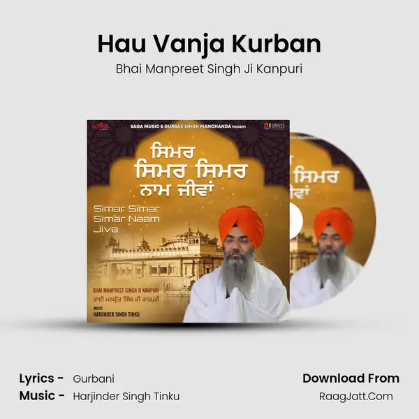 Hau Vanja Kurban MP3 Song by Bhai Manpreet Singh Ji Kanpuri Cover