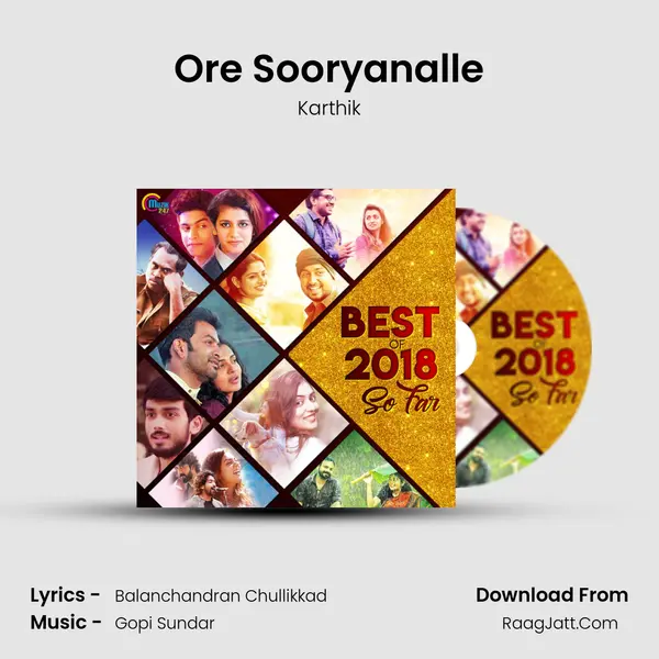 Ore Sooryanalle MP3 Song by Karthik Cover