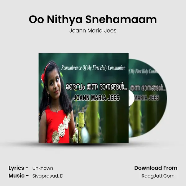 Oo Nithya Snehamaam MP3 Song by Joann Maria Jees Cover