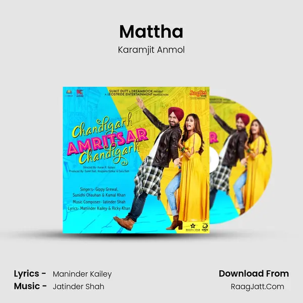 Mattha MP3 Song by Karamjit Anmol Cover