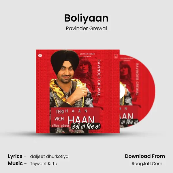 Boliyaan MP3 Song by Ravinder Grewal Cover