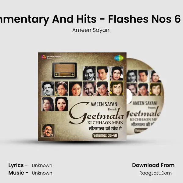 Commentary And Hits - Flashes Nos 6 To 4 MP3 Song by Ameen Sayani Cover