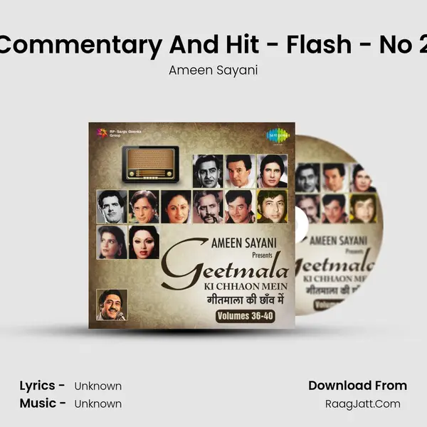 Commentary And Hit - Flash - No 2 MP3 Song by Ameen Sayani Cover
