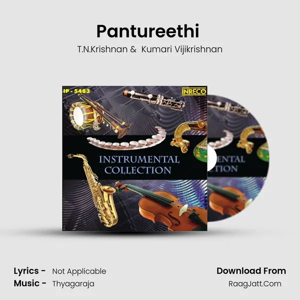 Pantureethi (Violin) MP3 Song by T.N.Krishnan Cover