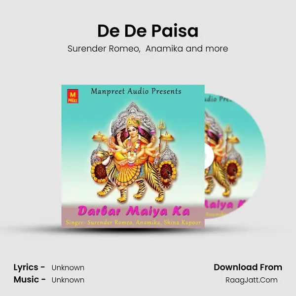 De De Paisa MP3 Song by Surender Romeo Cover