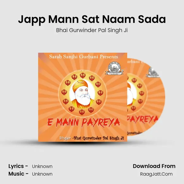 Japp Mann Sat Naam Sada MP3 Song by Bhai Gurwinder Pal Singh Ji Cover