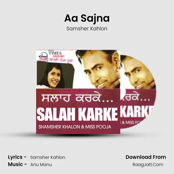 Aa Sajna MP3 Song by Samsher Kahlon Cover