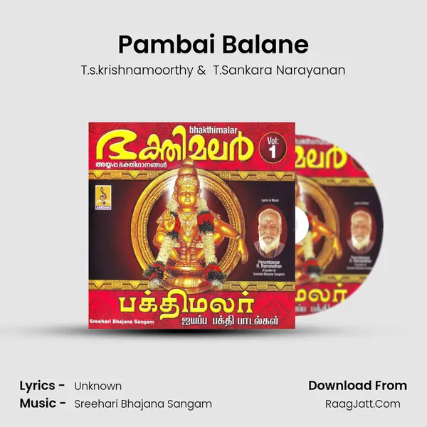 Pambai Balane MP3 Song by T.s.krishnamoorthy Cover