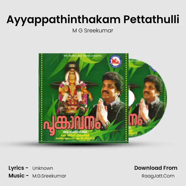 Ayyappathinthakam Pettathulli MP3 Song by M G Sreekumar Cover