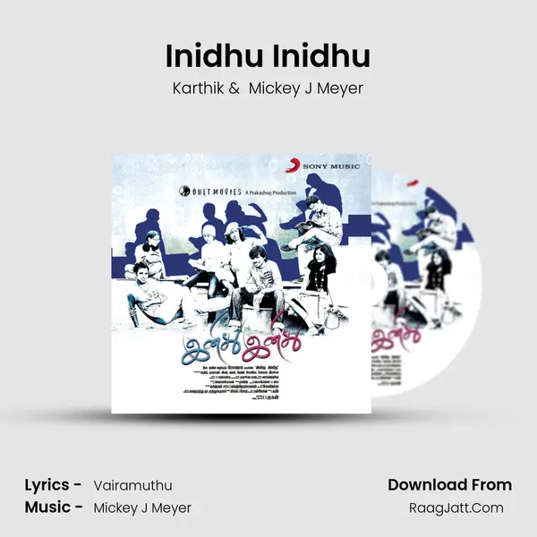 Inidhu Inidhu MP3 Song by Karthik Cover