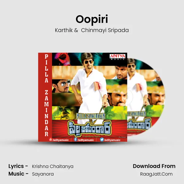 Oopiri MP3 Song by Karthik Cover