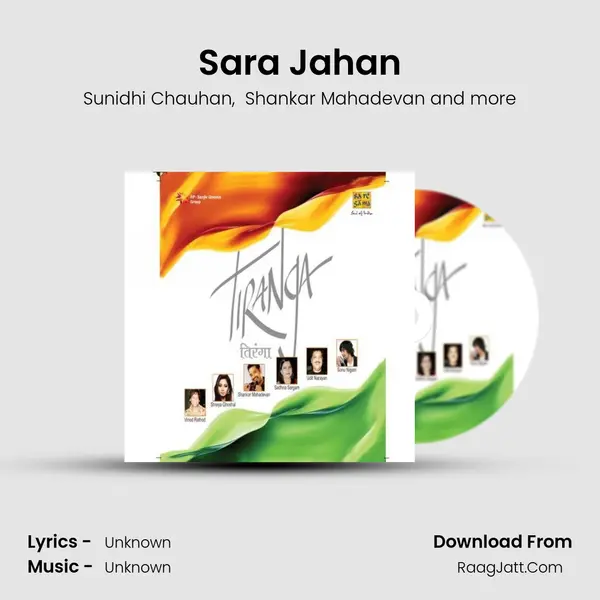 Sara Jahan MP3 Song by Sunidhi Chauhan Cover