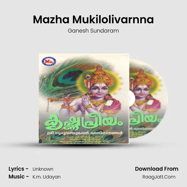 Mazha Mukilolivarnna MP3 Song by Ganesh Sundaram Cover