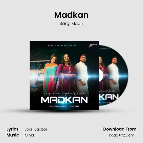 Madkan MP3 Song by Sargi Maan Cover