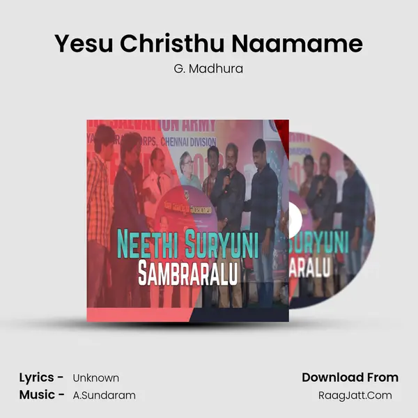 Yesu Christhu Naamame MP3 Song by G. Madhura Cover