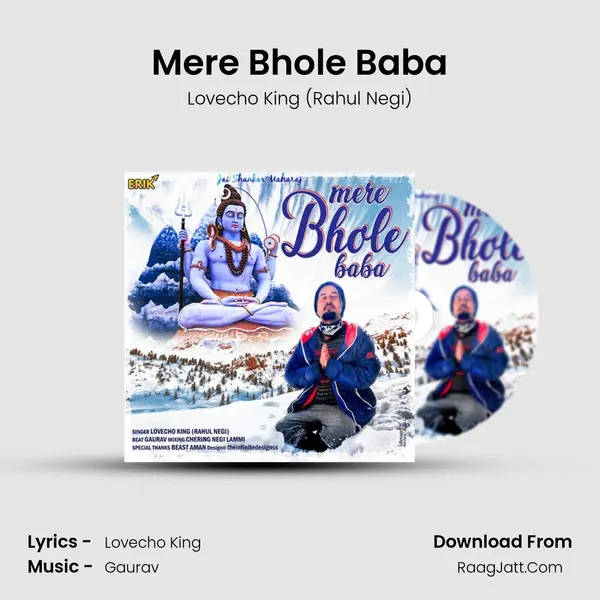 Mere Bhole Baba MP3 Song by Lovecho King (Rahul Negi) Cover