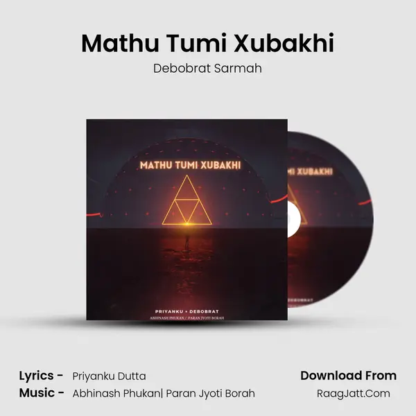 Mathu Tumi Xubakhi MP3 Song by Debobrat Sarmah Cover