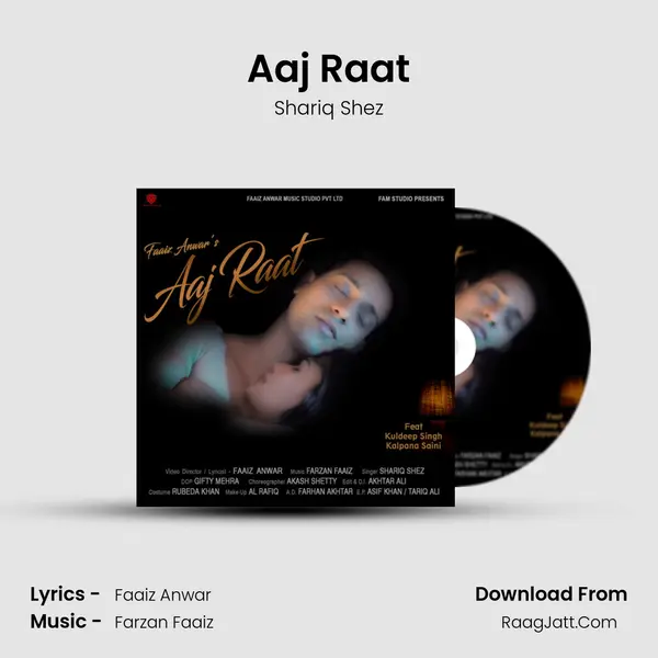 Aaj Raat MP3 Song by Shariq Shez Cover