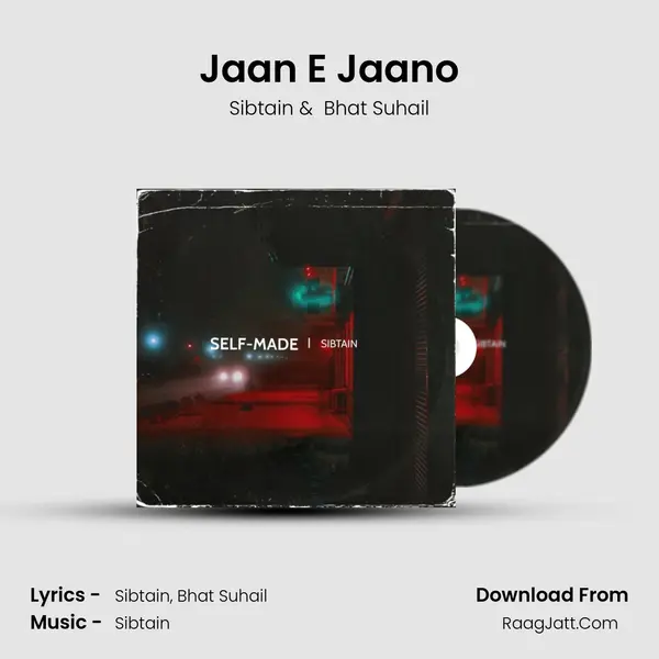 Jaan E Jaano MP3 Song by Sibtain Cover