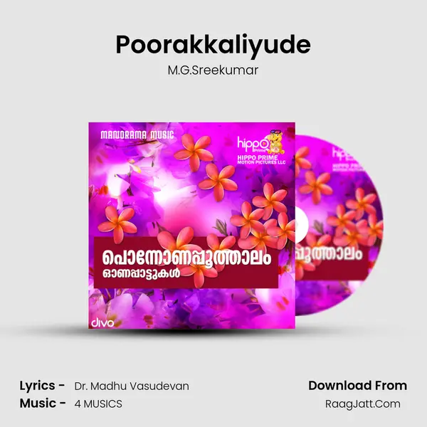 Poorakkaliyude MP3 Song by M.G.Sreekumar Cover