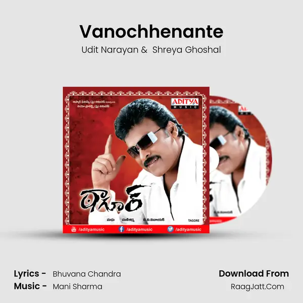 Vanochhenante MP3 Song by Udit Narayan Cover