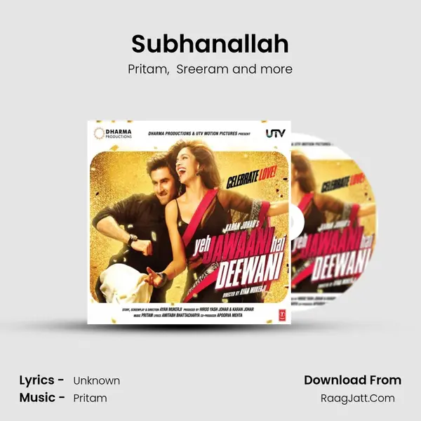 Subhanallah MP3 Song by Pritam Cover
