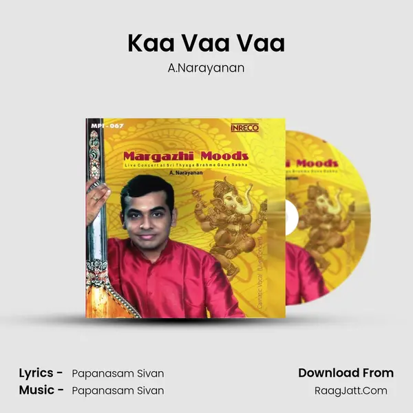 Kaa Vaa Vaa(Narayanan) MP3 Song by A.Narayanan Cover