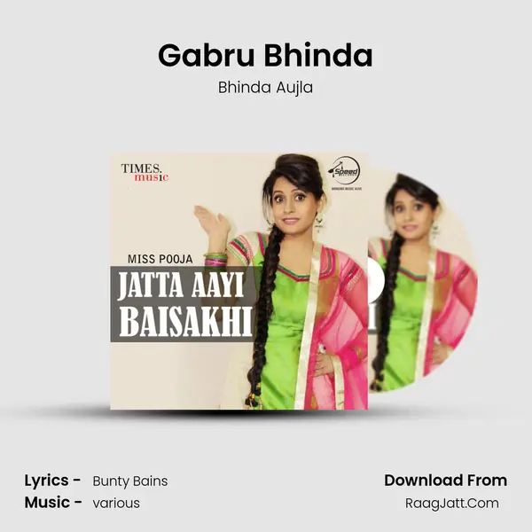Gabru Bhinda MP3 Song by Bhinda Aujla Cover