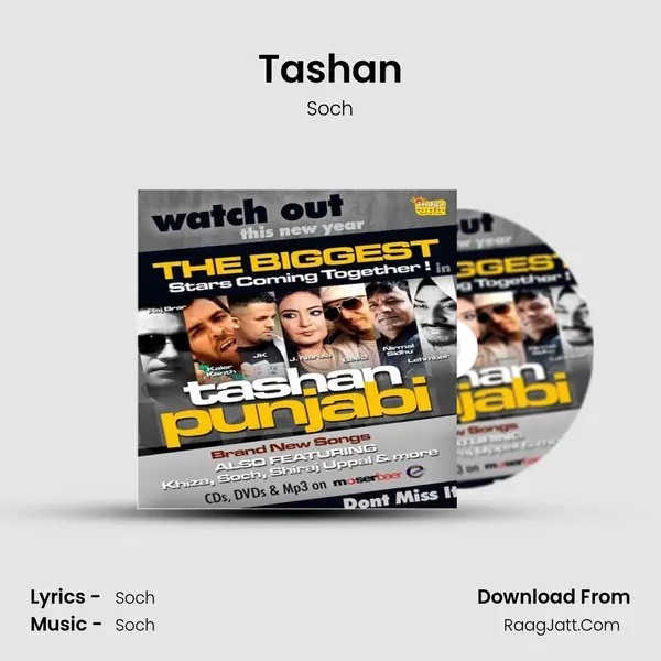 Tashan MP3 Song by Soch Cover